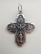 Catholic 5 Way Protection Cross Five Way Religious Medal picture