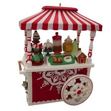 Hallmark Ornament: 2018 Santa's Sweet Treat Cart | QXC5313 | Event Exclusive picture