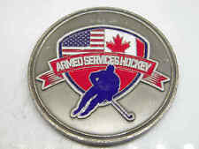 U.S. ARMED SERVICES HOCKEY ASSOCIATION CHALLENGE COIN picture