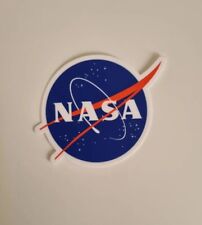 Pack of 5 weather proof NASA logo vinyl sticker 3.0'' x 2.4'' picture