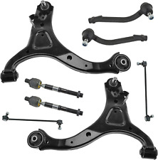 8Pcs Front Suspension Kit Lower Control Arms Kits W/Ball Joints Sway Bars Link T picture