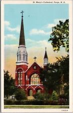 c1930s FARGO, North Dakota Postcard 