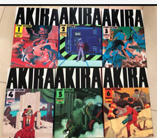 AKIRA Original Japanese Comics Complete Vol.1-6 Full set Used Manga Tokyo JAPAN picture