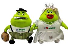 Mucinex Mr and Mrs Mucus Bride and Groom Plush Promotional  Advertisement  Dolls picture