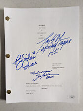 James Jim Winburn Moran Soles 3x Signed Halloween SCRIPT Michael Myers JSA COA picture