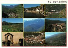 AX LES THERMES Sight Seeing Highlights Collage Vintage Postcard Unposted picture