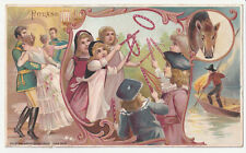 1880s Arbuckle Bros Coffee Victorian Trade Card No. 19 Poland Harvest Home picture