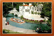 Arneson River Theatre, San Antonio, Texas, Riverwalk, tourist Postcard picture