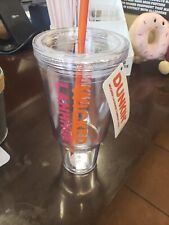 New Rare Dunkin' Donuts 2024 Wicked Lahhhge Tumbler 40oz. In HAND.  picture