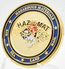 HAZMAT Hazardous Materials Homeland Sec Challenge Coin picture