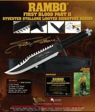 RAMBO FIRST BLOOD PART II - Sylvester Stallone Signature Ed. MC-RB2SS NEW picture