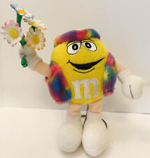 M&M MM Candy Plush Stuffed Hippie Flower Power Figurine Easter 2003 Galerie picture