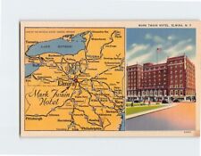 Postcard Mark Twain Hotel Elmira New York USA picture