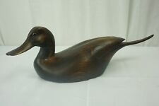 C. Hargraves Hand Carved Wooden Pin Tail Duck Signed 18