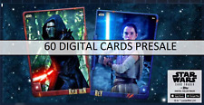 Topps Star Wars Card Trader CLASH OF LIGHTSABRES RED/BLUE + WORKBENCH PRESALE picture
