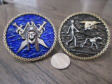 Navy Seal Team Six K9 Blue Squadron SEALS DEVGRU Challenge Coin  picture