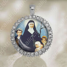 St. Alice Catholic Medal Pendant Christian Religious Jewelry NEW.  picture