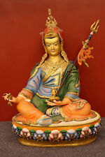 Colorful Guru Rinpoche Padmasambhava Statue, 18