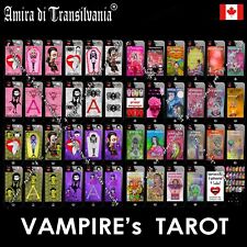 vampire oracle tarot card deck play card game vintage transylvania dracula comix picture