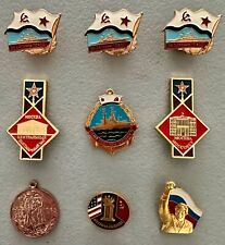 Lot 9- 3 Long Hike Trip March, 2 Medals, 4 pins. UKRAINE/USSR/SOVIET/CCCP  #19/4 picture