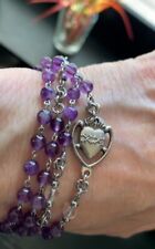 Catholic 5 decade rosary bracelet Light Weight Handmade picture