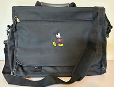 Disney Store MICKEY MOUSE Laptop / Computer / Messenger Bag - Black picture