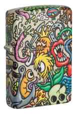 Zippo 48394, Crazy Collage Tattoo Pattern, 540 Color Finish Lighter picture