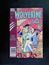 Wolverine Saga #4  Marvel Comics 1989 VF+ Newsstand picture