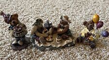 boyds bears figurines lot-Congratulations, Birthday, Picnic picture