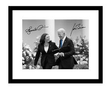 Joe Biden 8x10 Signed Photo with Kamala Harris president autographed USA print picture