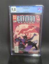 Batman Beyond #22 2001 CGC 9.8 HTF Late Issue NEWSSTAND RARE Mcfarlane  Offers picture
