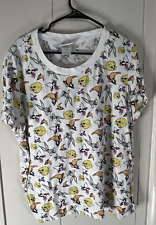 Loony Toons Size 2x Tweety Bugs And Sylvester Graphic Tshirt picture