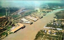 Vintage postcard - Alabama State Docks Port of Mobile unposted picture