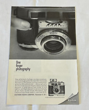 1963 Eastman Kodak Company Original Print Ad ~ One Finger Photography picture
