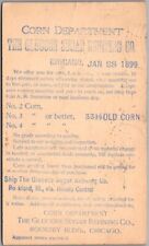1899 Chicago Advertising Postcard 
