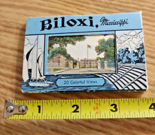 Packet of 20 Vintage Miniature  Colorful Views of Biloxi Mississippi picture