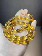 Natural Ukraine amber 43.3 gr ISLAMIC 33 PRAYER BEADS ROSARY picture