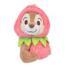 Chip Plush Keychain cute kawaii STRAWBERRY COLLECTION Disney Store Japan picture