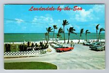 Lauderdale by the Sea FL-Florida, Ocean Front Views, c1970 Vintage Postcard picture