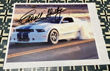 CARROLL SHELBY SIGNED PHOTOGRAPH 2011 SHELBY GT350 TURBOCHARGED SHELBY AMERICAN picture