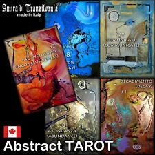 abstract art tarot card cards deck vintage oracle esoteric instructions book set picture