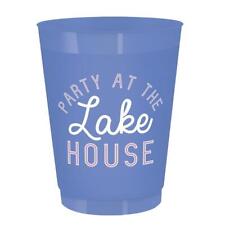 Cocktail Party Cups Party Lake House Size 4.25in h, 16 oz Pack of 6 picture