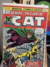 The CAT - BEWARE THE CLAWS OF THE CAT - #2.   DECEMBER 31, 1972 Marvel Comics picture