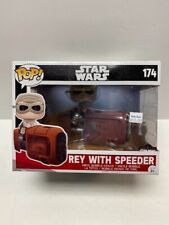 Star Wars Rey With Speeder Funko Pop (#174) Official Celebration Sticker picture