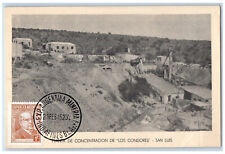 1944 Argentina Mining Industrial Exposition Vintage Unposted Postcard picture