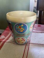 Vintage Pennsylvania Dutch Country Souvenir Cup Hex Signs Distelfink Fertility picture