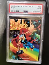 1992 SkyBox Marvel Masterpieces #92 Thor PSA 9 MINT picture