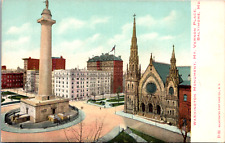 Vintage C. 1906 Washington Monument Mt. Vernon, Baltimore Maryland MD Postcard  picture