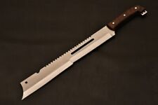 15'' Survivor Carbon Steel 1095 Fixed Blade W/Rose Wood Handle picture