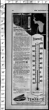 1924 Taylor Temprite Thermometer Vintage Print Ad 4003 picture